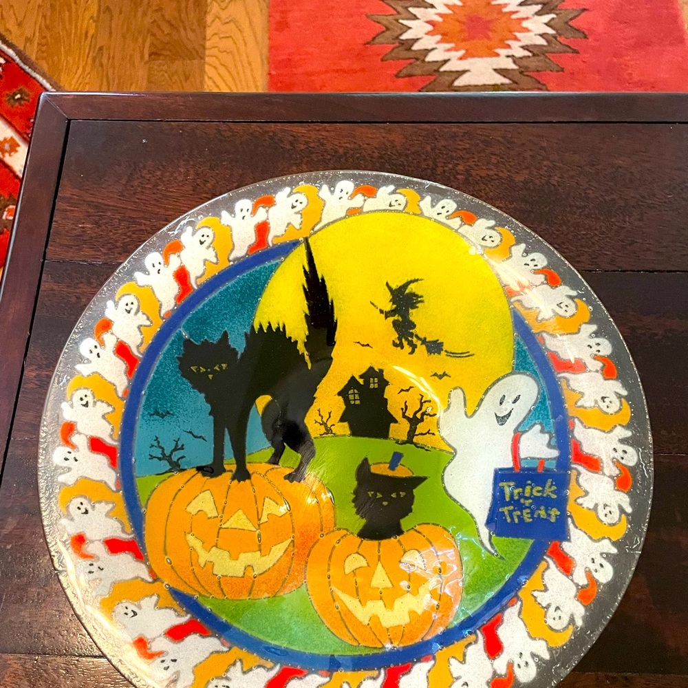 Peggy Karr 14” Halloween Bowl